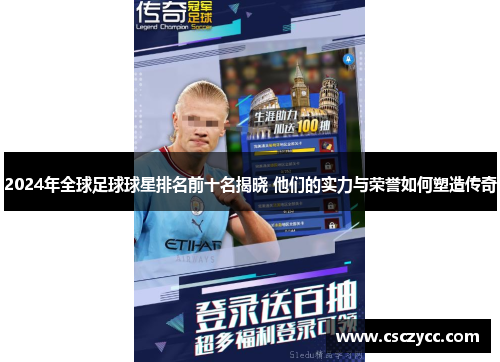 2024年全球足球球星排名前十名揭晓 他们的实力与荣誉如何塑造传奇